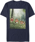 Nintendo Stumblin Goombas T Shirt Navy Blue