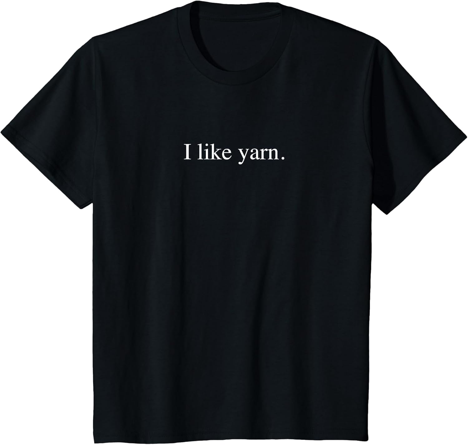 I like yarn - Funny Typography