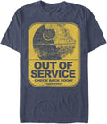 Star Wars Big Tall Service Mens Tops Short Sleeve Tee Shirt