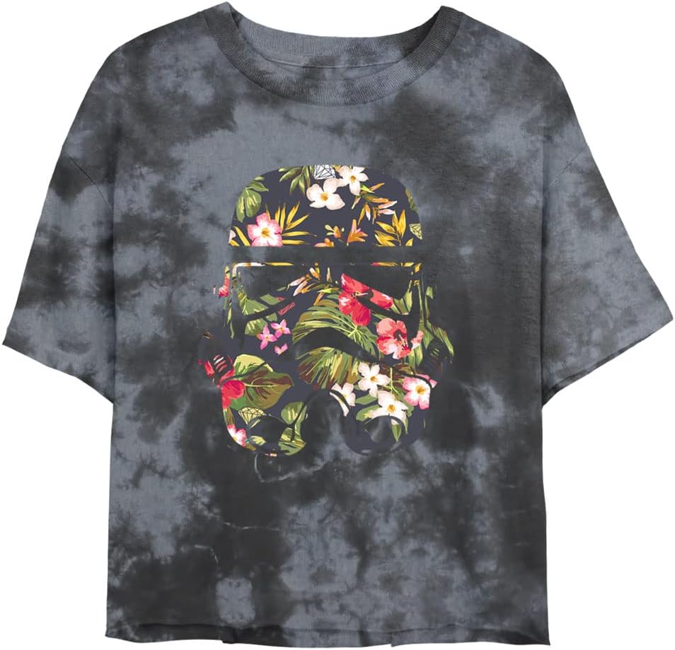 Star Wars Storm Flowers Comp Xx Womens Fast Fashion Short Sleeve Tee