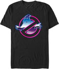 Fifth Sun Mens 80S Neon Ghostbusters Logo