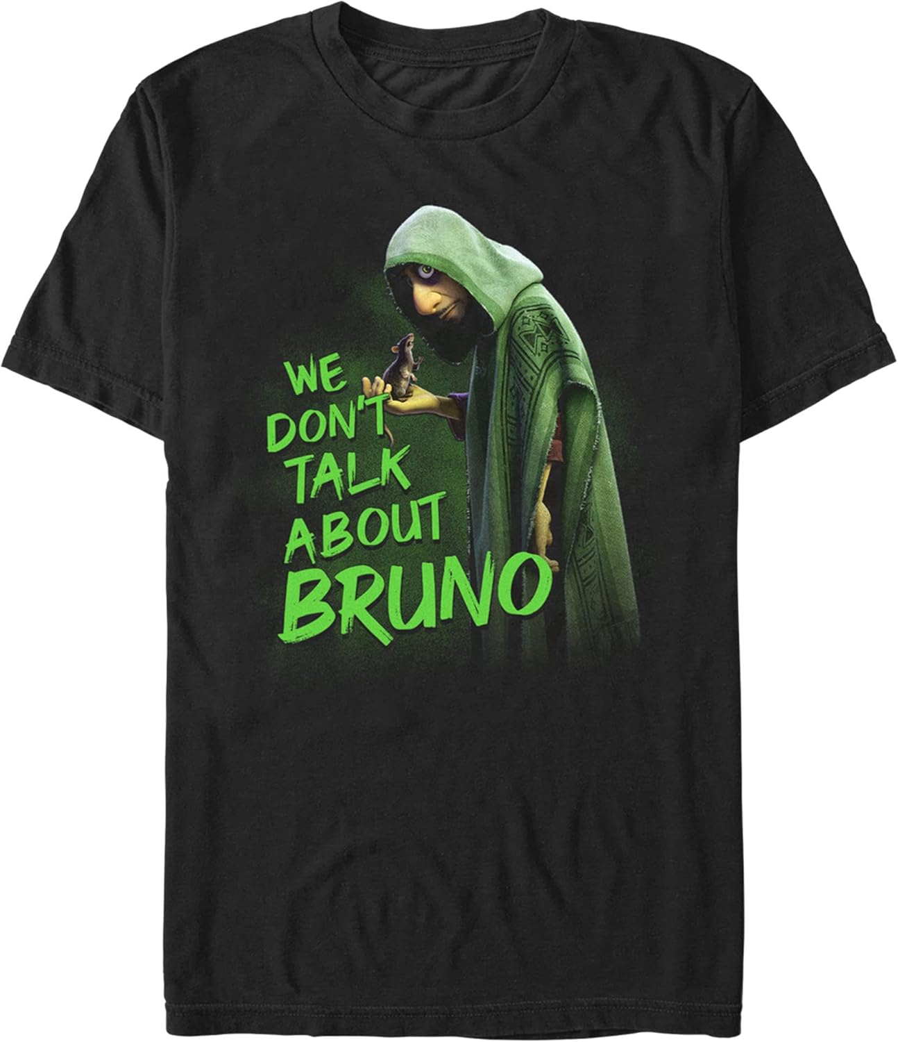 Encanto Bruno Character Focus Young Mens Short Sleeve Tee Shirt