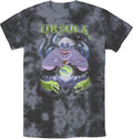 Princess Ursula Charm Young Mens Short Sleeve Tee Shirt