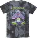 Princess Ursula Charm Young Mens Short Sleeve Tee Shirt