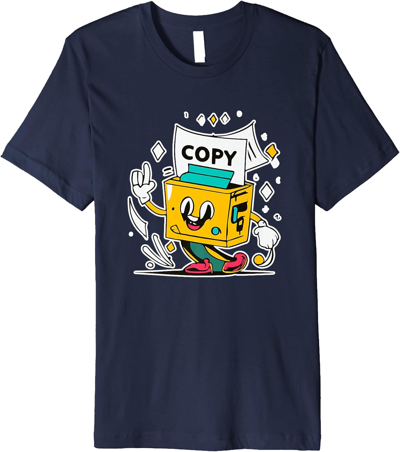 Multipurpose Copy Printer Paper Cute Logo Character Premium T Shirt