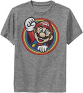 Nintendo Boys Rainbow Mario Retro