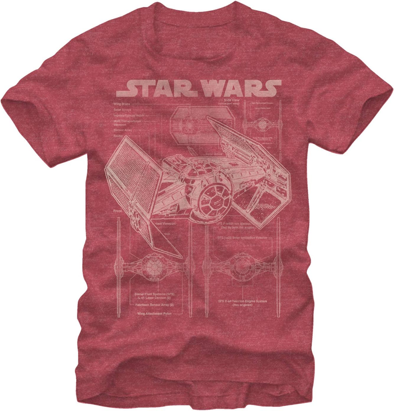 Star Wars Young Mens Tie Fighter