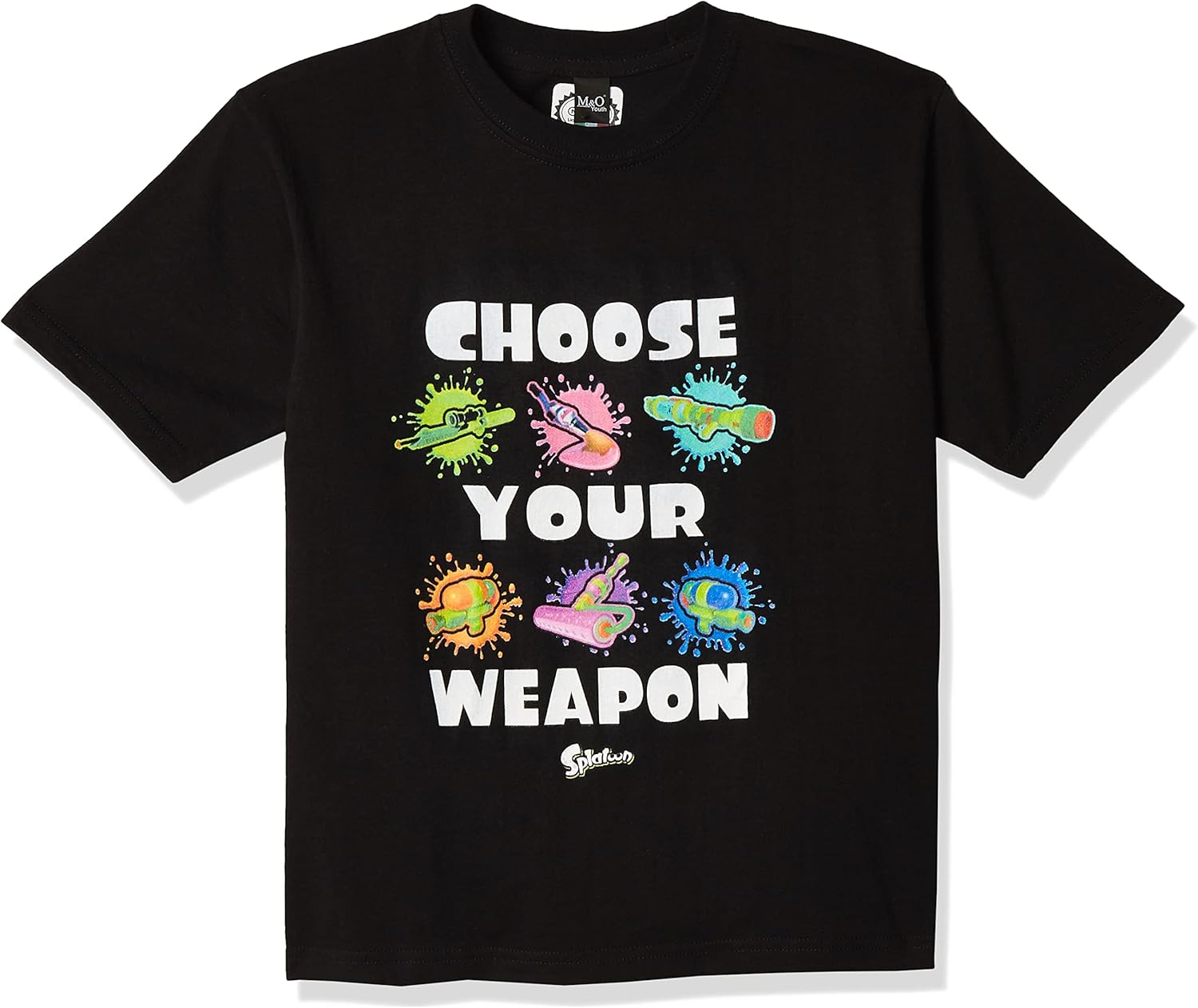 Nintendo Boys Splatoon Weapons Graphic