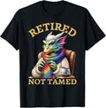 Retired Not Tamed Crochet Dragon Yarn Knitter Crocheting