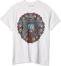 Liquid Blue Unisex Adult Standard Grateful Dead Celtic Mandala White