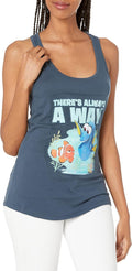 Womens Pixar Finding Dory Always A Way Racerback Graphic Tank Top