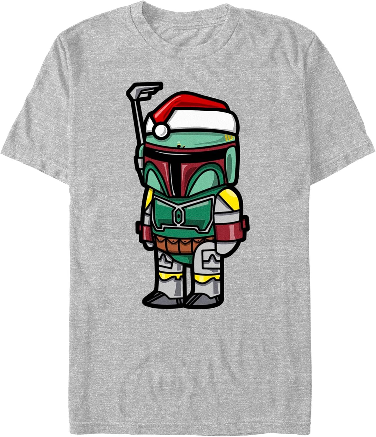 Star Wars Officially Licensed Boba Santa Mens Tee