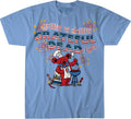 Liquid Blue Unisex Adult Standard Grateful Dead Grillin N Chillin 4Th Of July Short Sleeve Tee