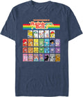 Fifth Sun Rainbow Brite Table Of Color Young Mens Short Sleeve Tee Shirt