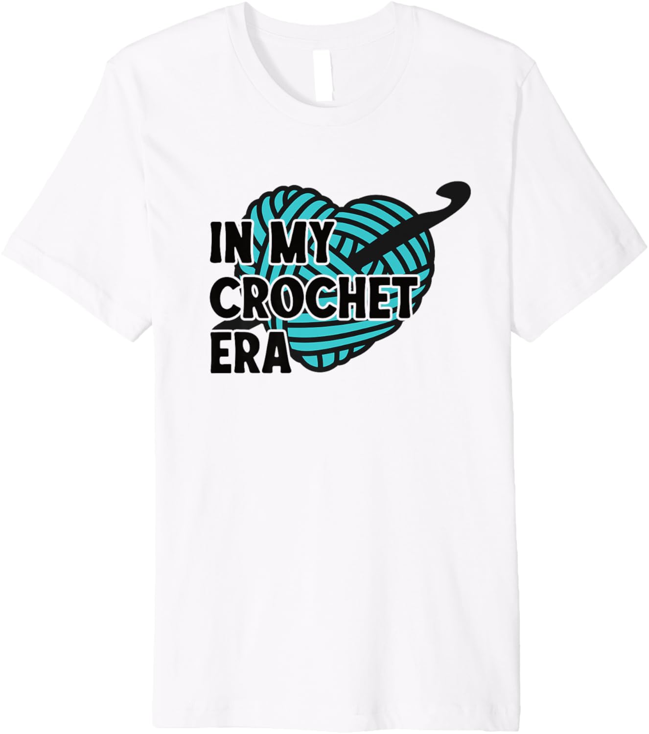 In My Crochet Era Funny Crochet Yarn Knitting Premium