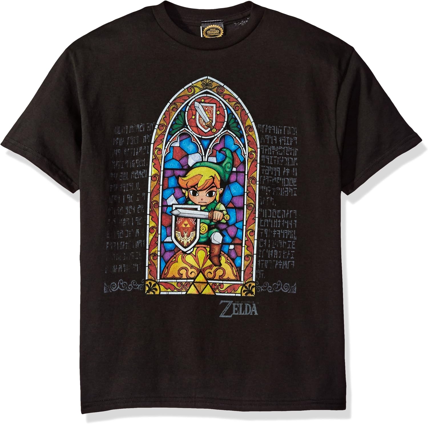 Nintendo Boys Stained Glass