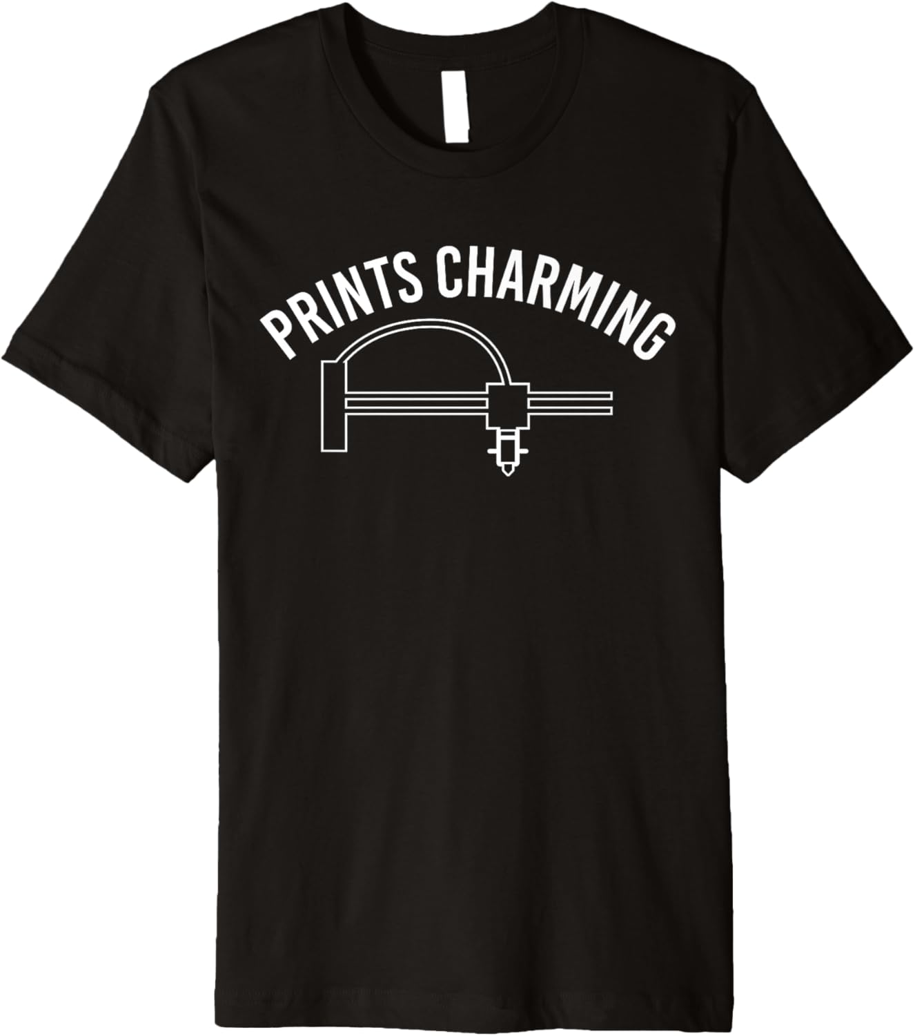 Prints Charming 3D Printer Printing Premium