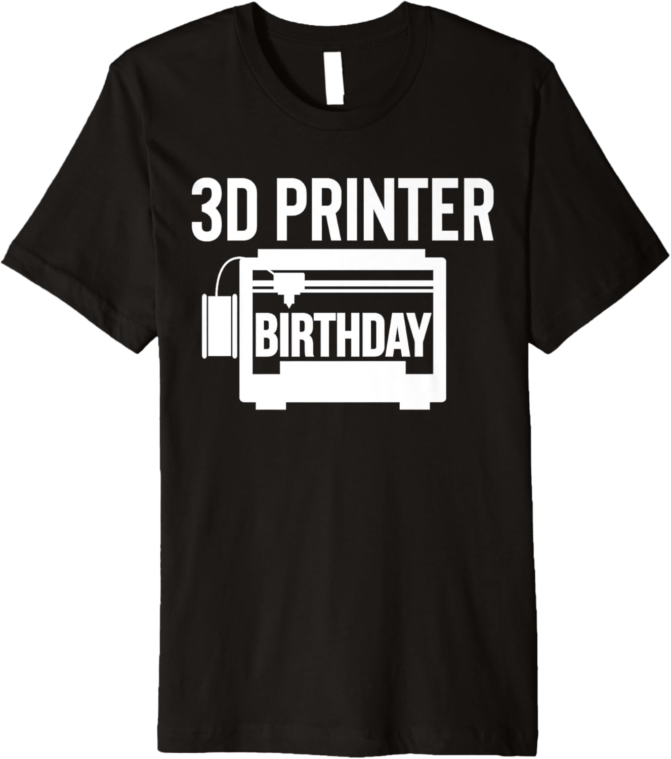 3D Printer Printing Birthday Premium