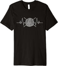 Yarn T-Shirt Crochet Tshirt Applique Tee Heartbeat Gift Premium