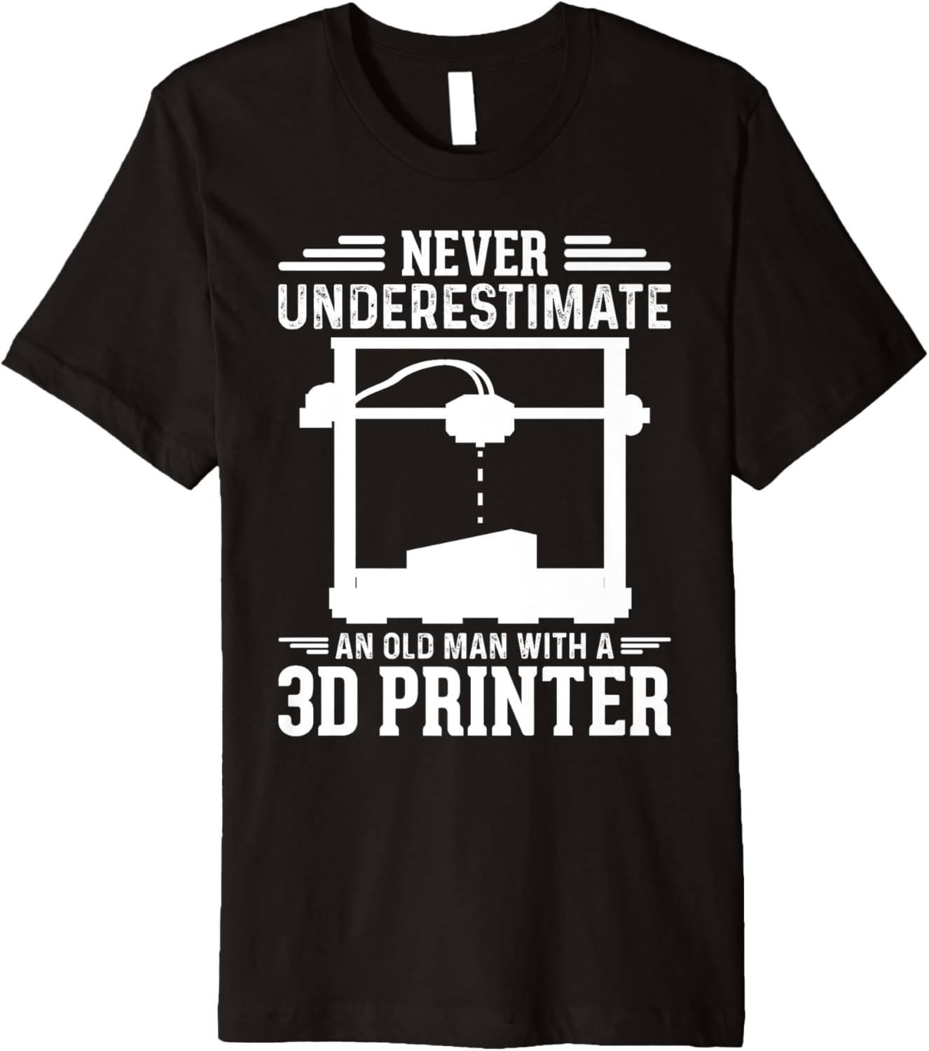 Never Underestimate An Old Man With A 3D Printer Premium