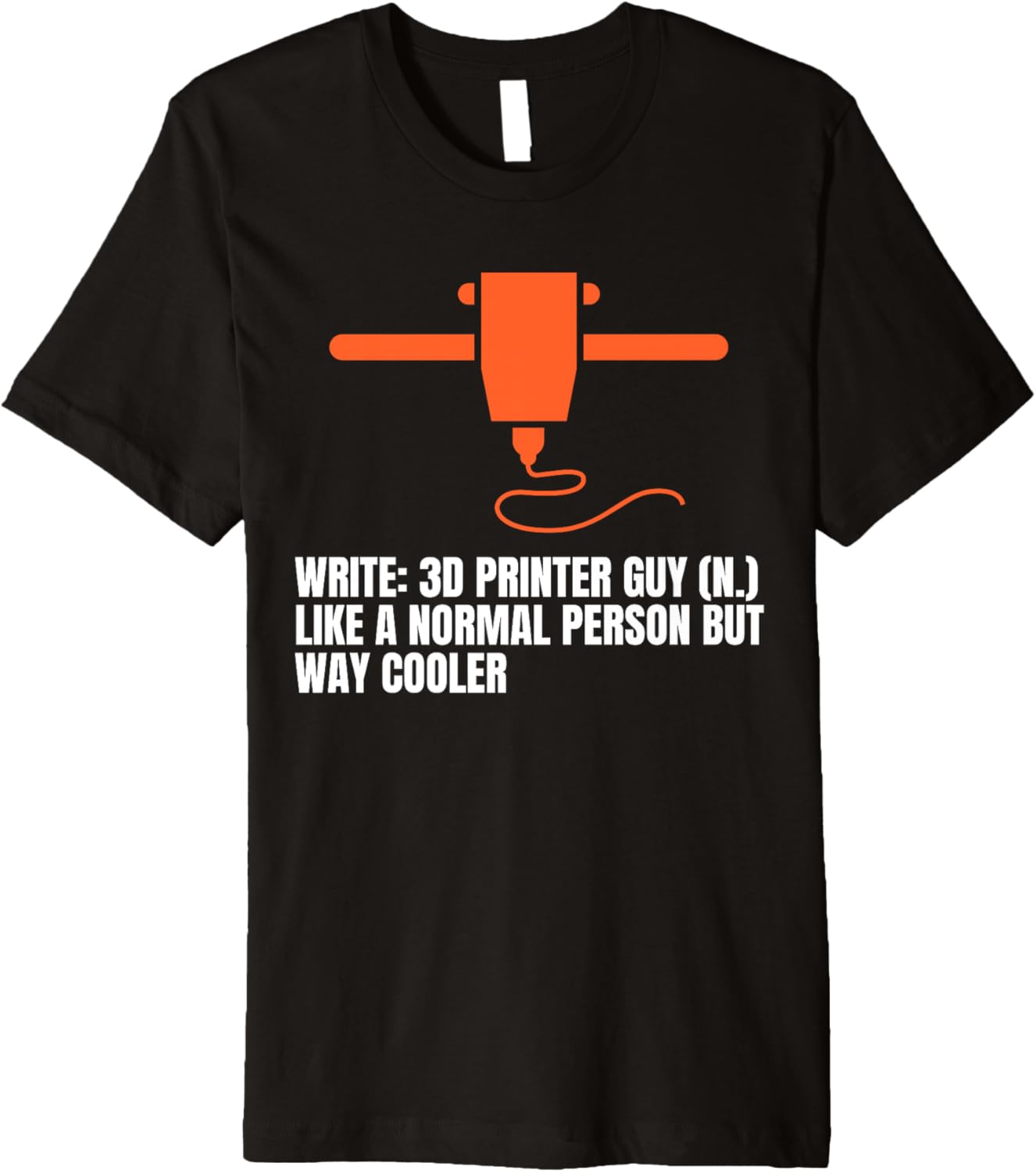 3D Printing Guy Definition Printer Premium