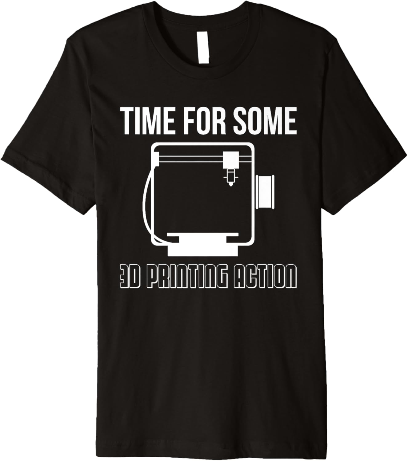 Time Some 3D Printing Action 3D Printing Printer Premium