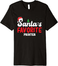 Santas Favorite Printer Christmas Pajamas Premium