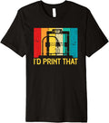 3D Printer Id Print That Retro Vintage 3D Printing Premium