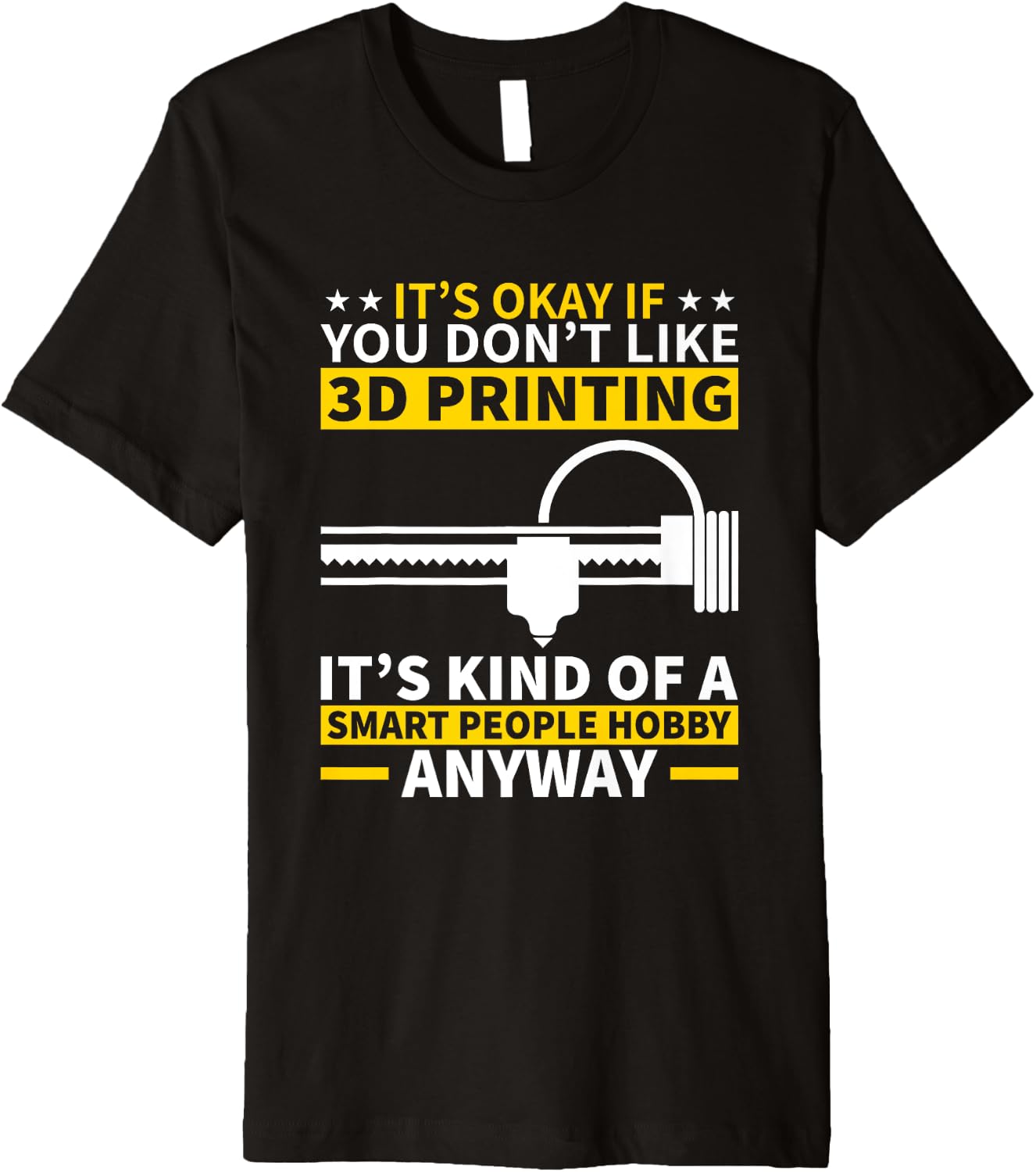 3D Printing Geek Saying Men Women 3D Printer Worker Premium