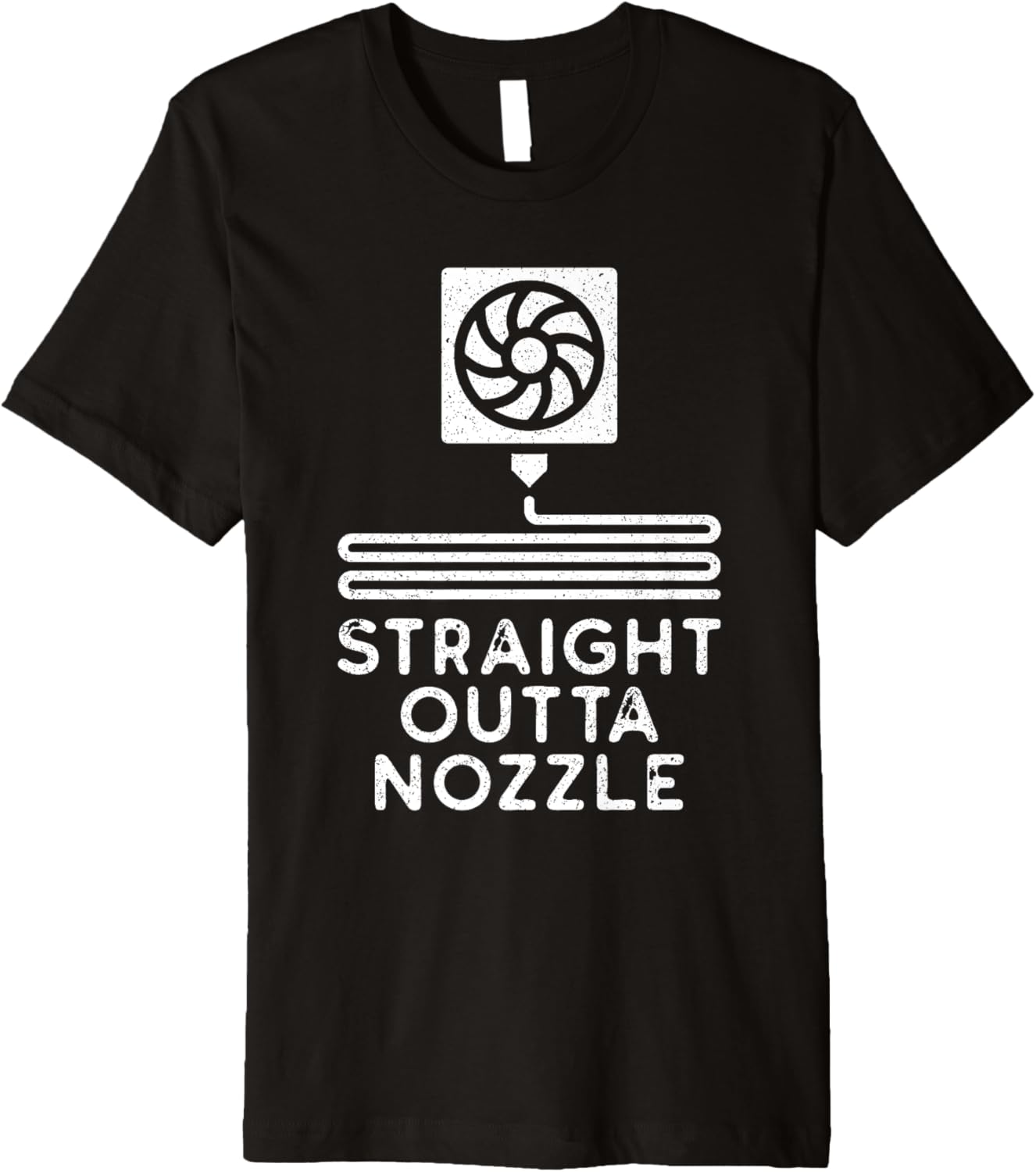 3D Printer Straight Outta Nozzle 3D Printing Premium