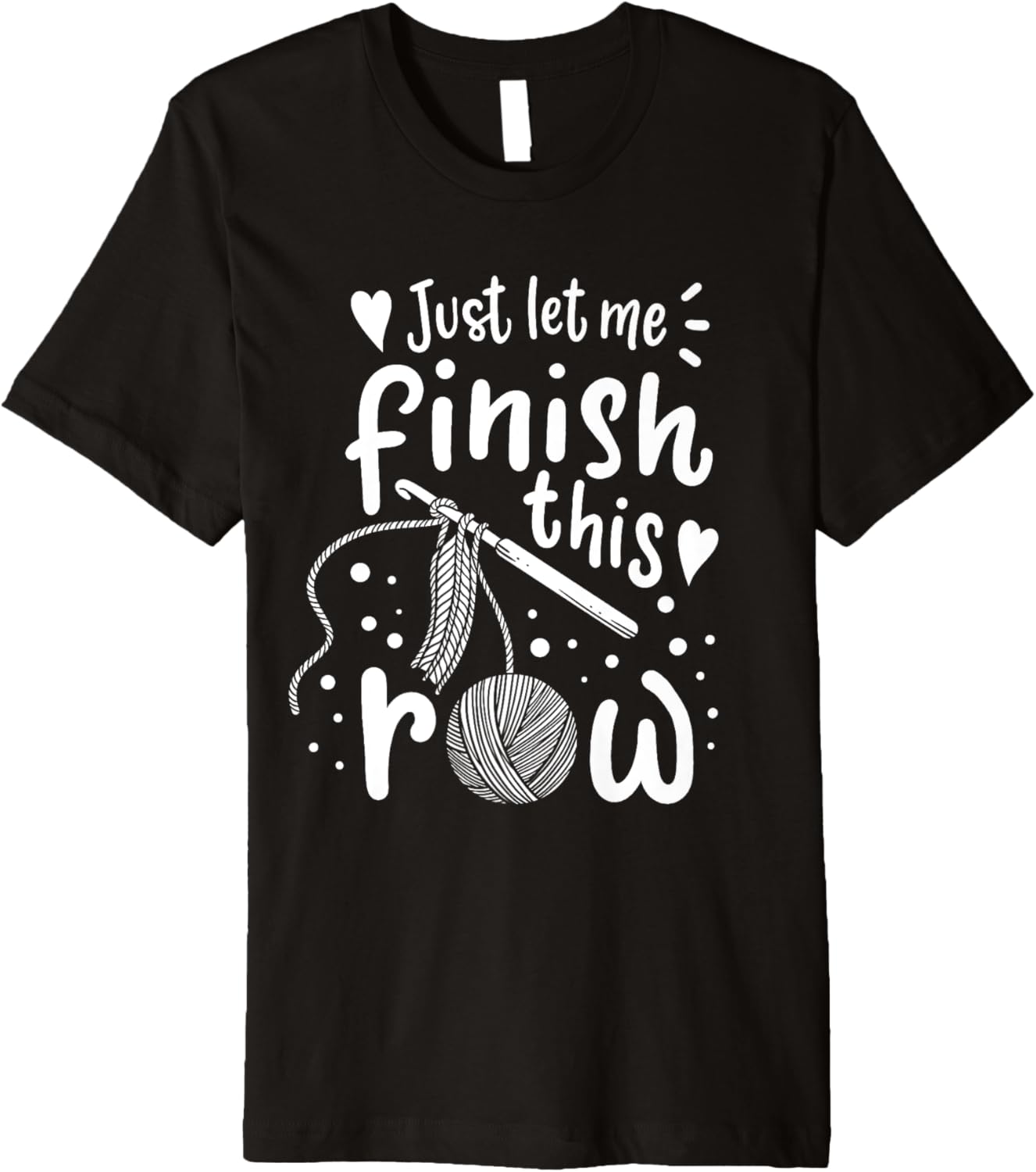 Knitting Crocheting Yarn Funny Premium