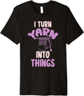 Funny Knitting Retirement Crochet Yarn Premium