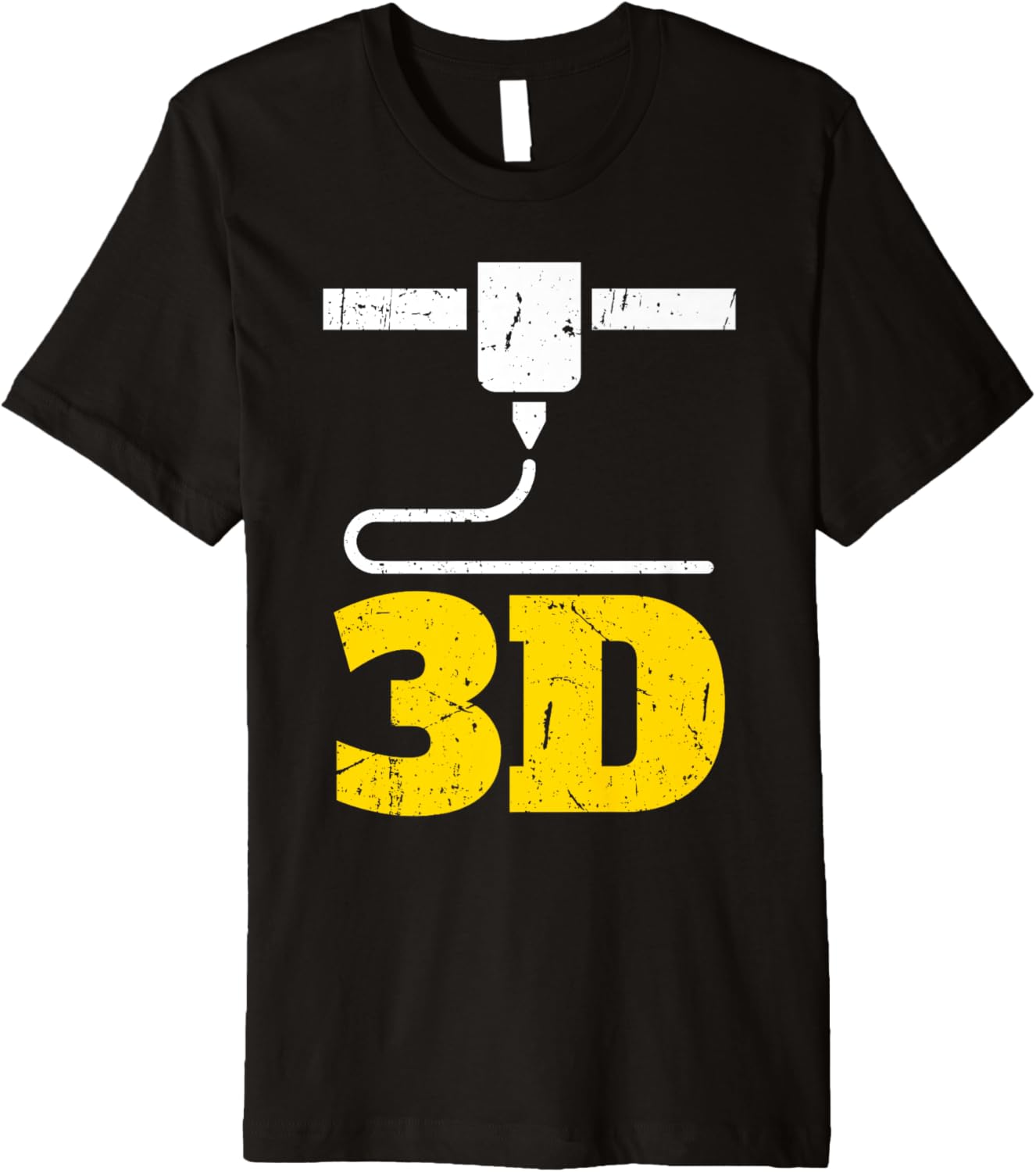 Funny 3D Printing Design Men Women 3D Printer Lovers Premium