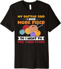 Funny Fiber Knitting Joke, Yarn Crochet Premium