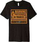 Warning 3D Printing In Progress 3D Printer Premium