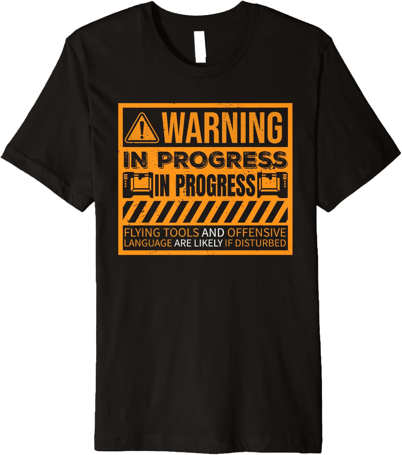 Warning 3D Printing In Progress 3D Printer Premium