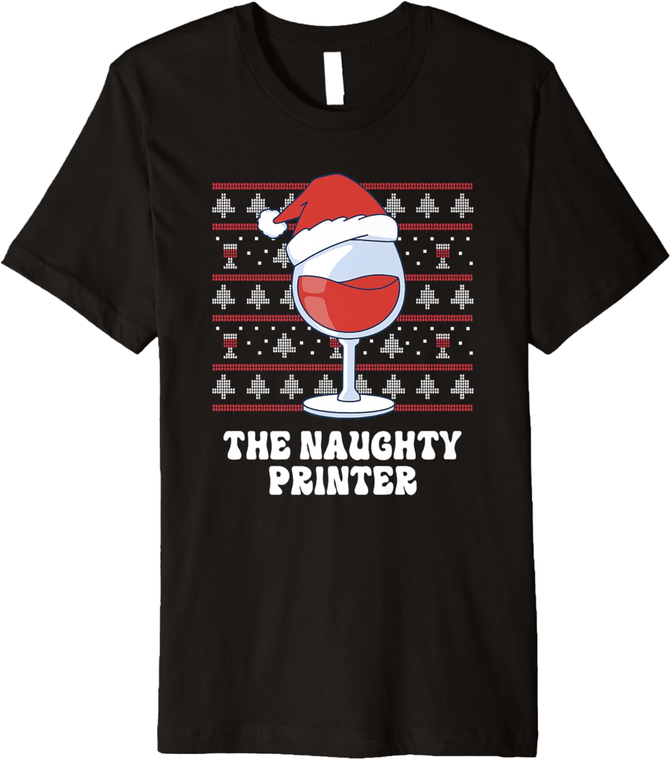 The Naughty Printer Funny Christmas Premium