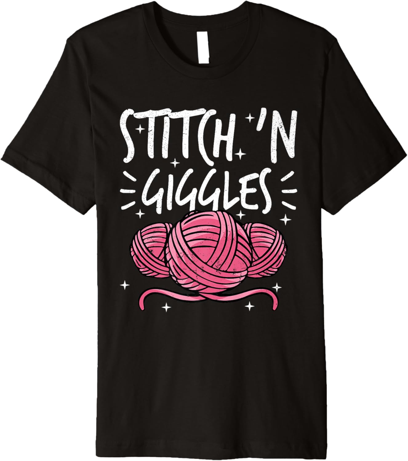 Stitch 'n Giggles Knitter Yarn Women Knitting Premium