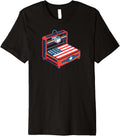 American Flag Printer Design Patriotic 3D Printing Premium