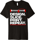 Cool 3D Printing Design Men Women Print Geek 3D Printer Premium