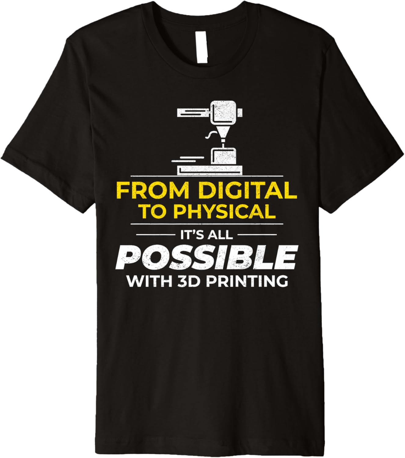 3D Printer 3D Printing Funny Premium