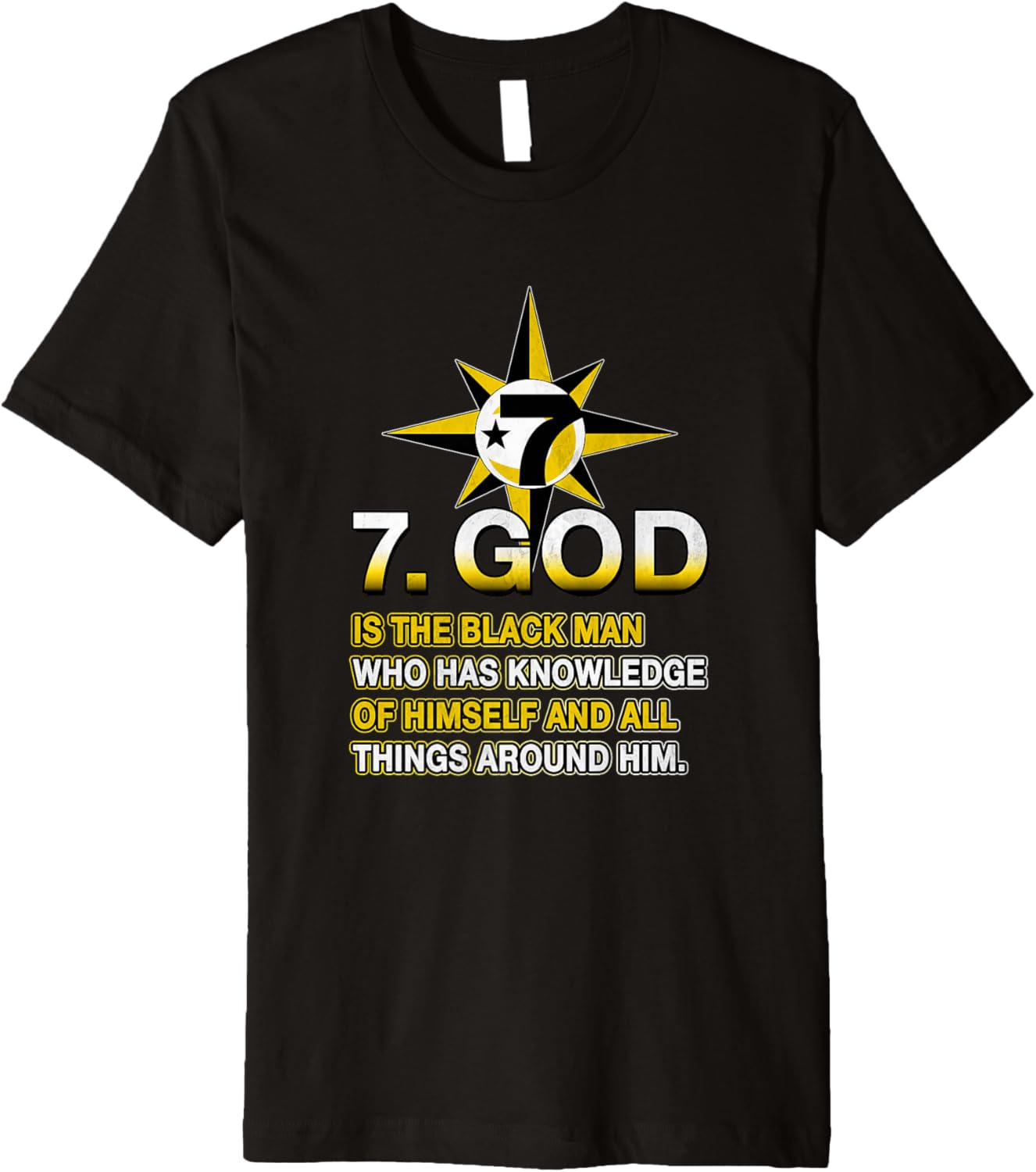 God Is The Black Man Who Has Knowledge Of Himself And All Premium