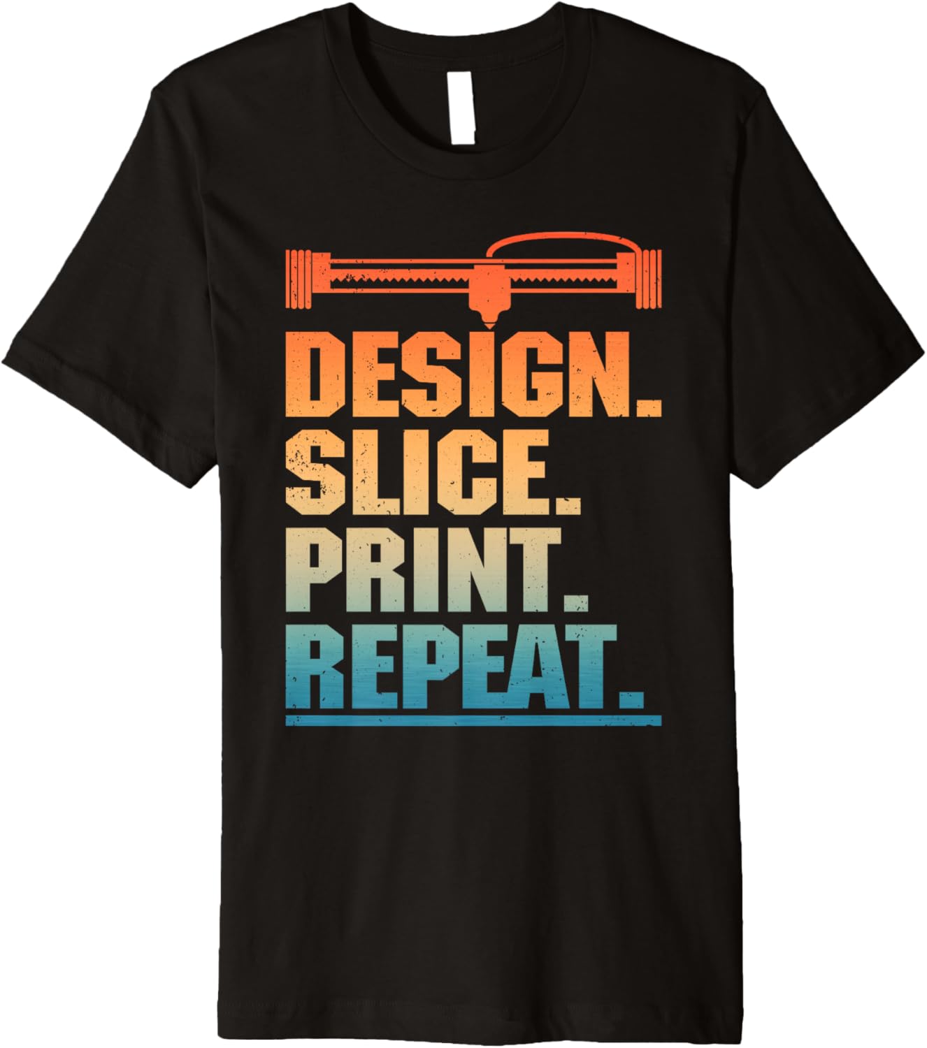 Funny 3D Printing Design Men Women 3D Printer Lover Premium