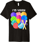 I'm Yarn Lazy Halloween Costume Crochet Balls of Yarn Premium