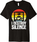 I Destroy Silence Retro 3D Printing Premium