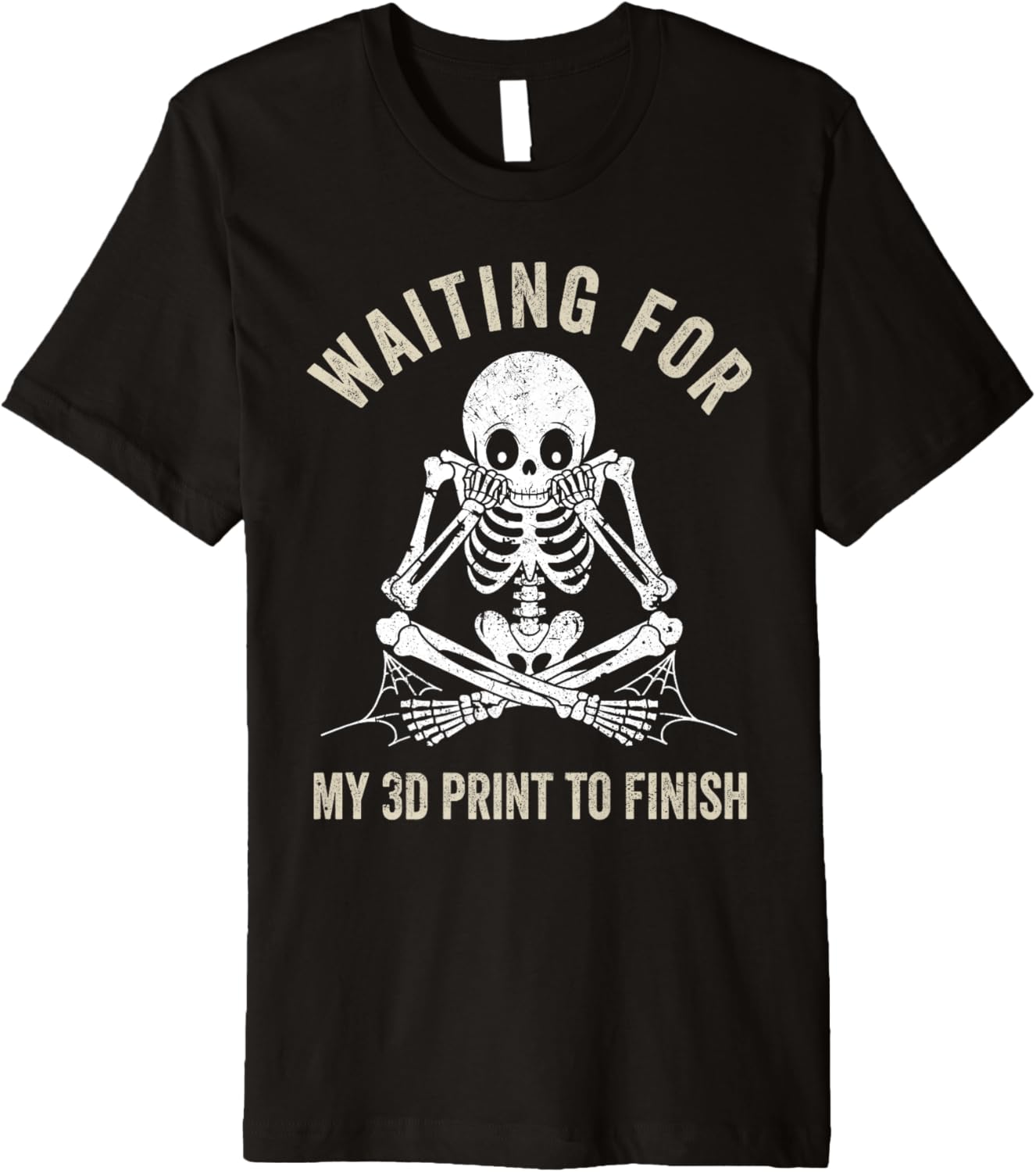 Waiting My 3D Print To Finish Funny 3D Printing Printer Premium