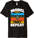 3D Printer Model Slice Print Repeat 3D Printing Premium