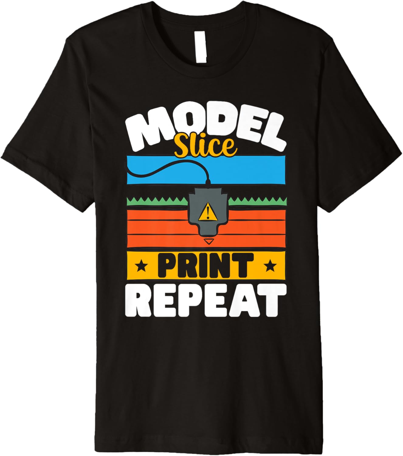 3D Printer Model Slice Print Repeat 3D Printing Premium