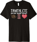 Triathlete Funny Knitting Sewing Crochet Yarn Lover Grandma Premium
