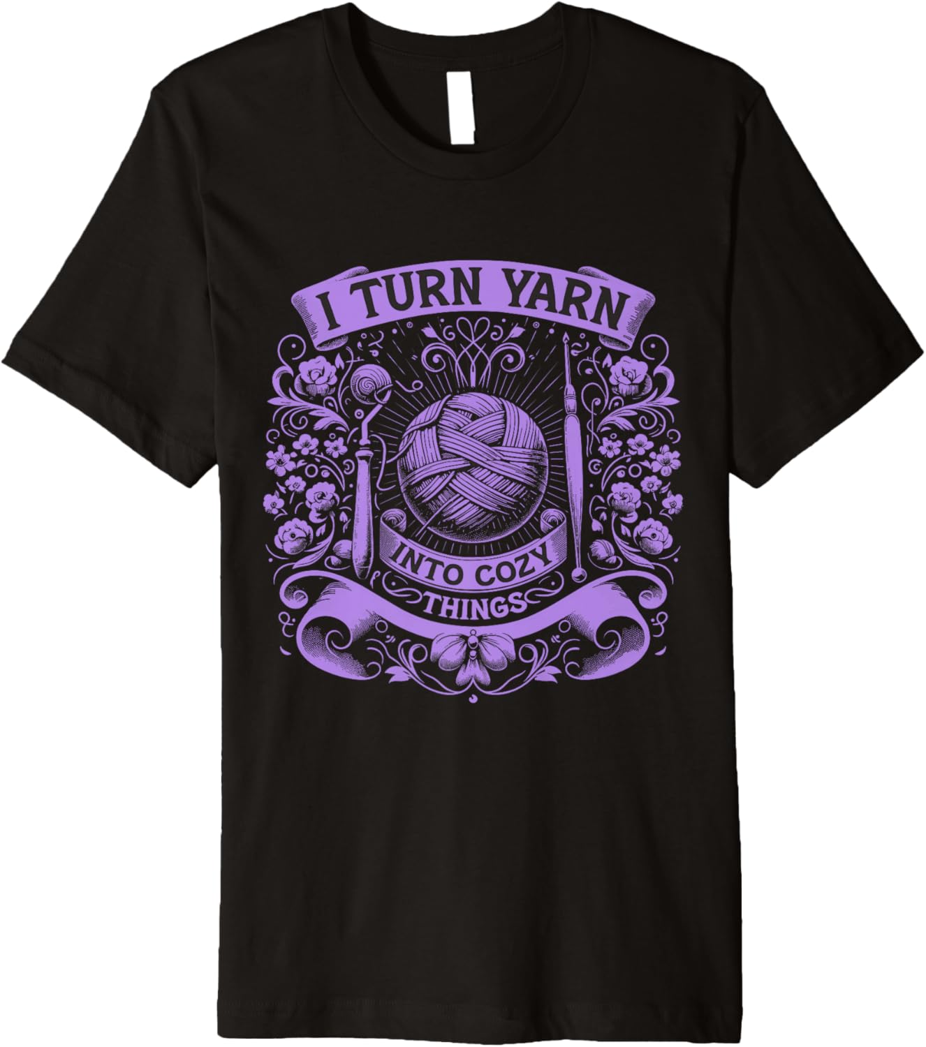 Yarn Crochet Crocheting Crocheter Knitting Premium